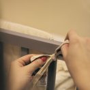 PETITE&MARS Rácsvédő kiságyba 180 cm  TILLY Dusty Pink 180 cm