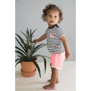 DIRKJE 2 részes C-SO Joyful LETS ROCK 68 White / Black-Pink szett