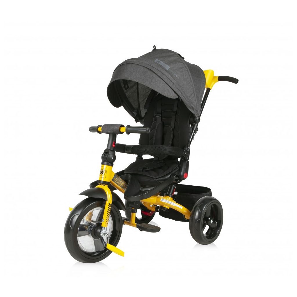 Lorelli Jaguar EVA tricikli - Black & Yellow