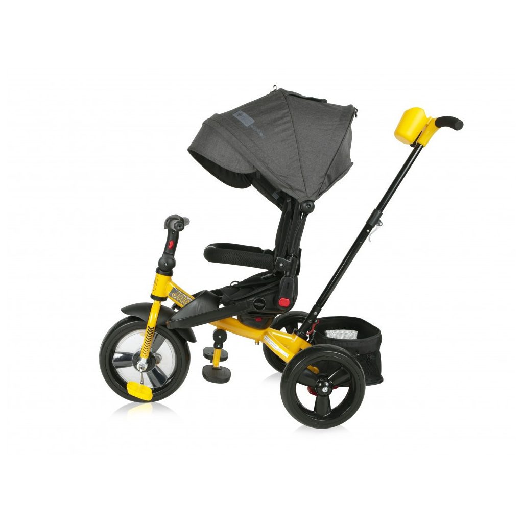 Lorelli Jaguar EVA tricikli - Black & Yellow