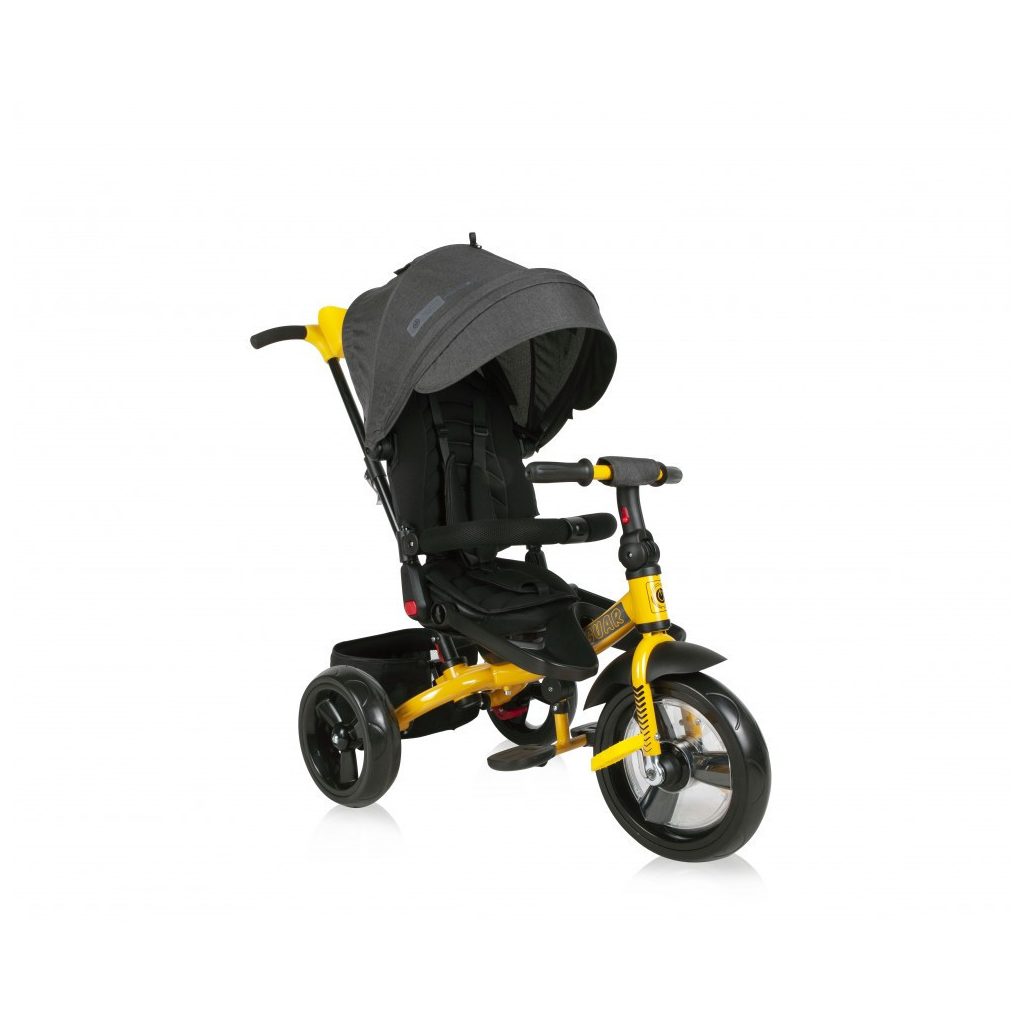 Lorelli Jaguar EVA tricikli - Black & Yellow