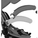 Lorelli Jaguar Air tricikli - Red & Black Luxe