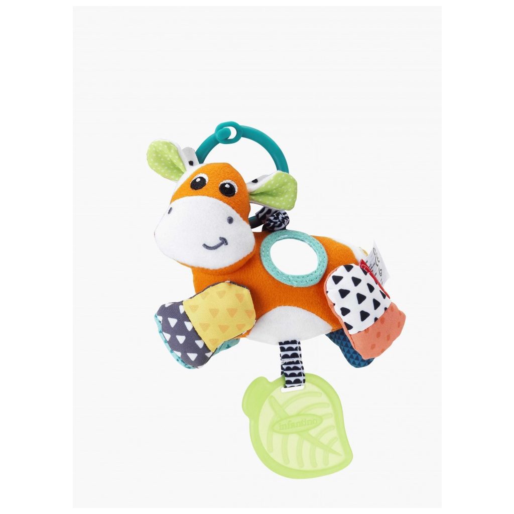 Infantino babakocsi játék - tehén