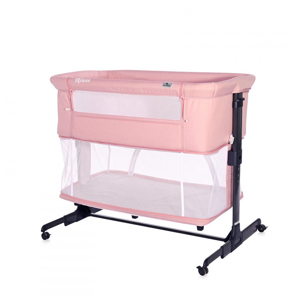 Lorelli Milano 2 az1 ben babaöböl és utazóágy - Pink 