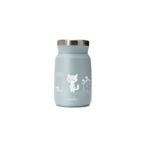 Nuvita ételtároló termosz 500ml - light blue 4472