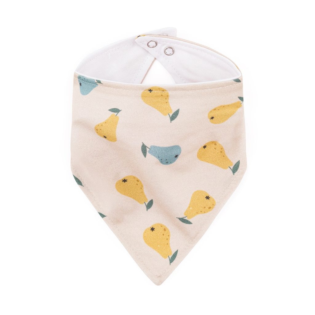 PETITE&MARS Nyálkendő Luke 2 db Beige Pears&Intense Ochre 3hó+