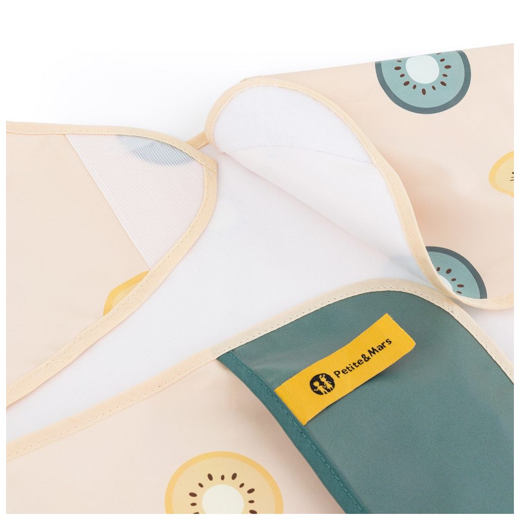 PETITE&MARS Előke hosszú ujjal Ben Green Kiwi