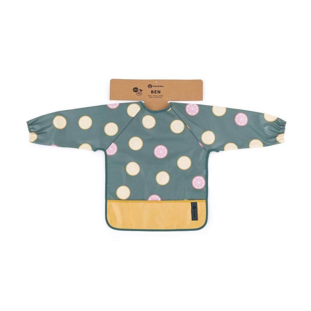 PETITE&MARS Előke hosszú ujjal Ben Beige Citrus