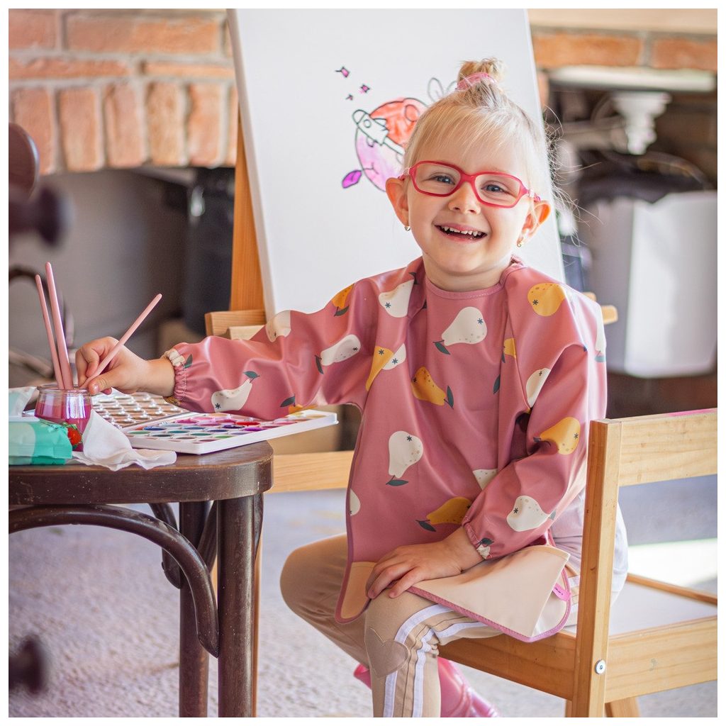 PETITE&MARS Előke hosszú ujjal Ben Beige Citrus