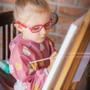 PETITE&MARS Előke hosszú ujjal Ben Pink Pears