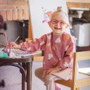 PETITE&MARS Előke hosszú ujjal Ben Pink Pears