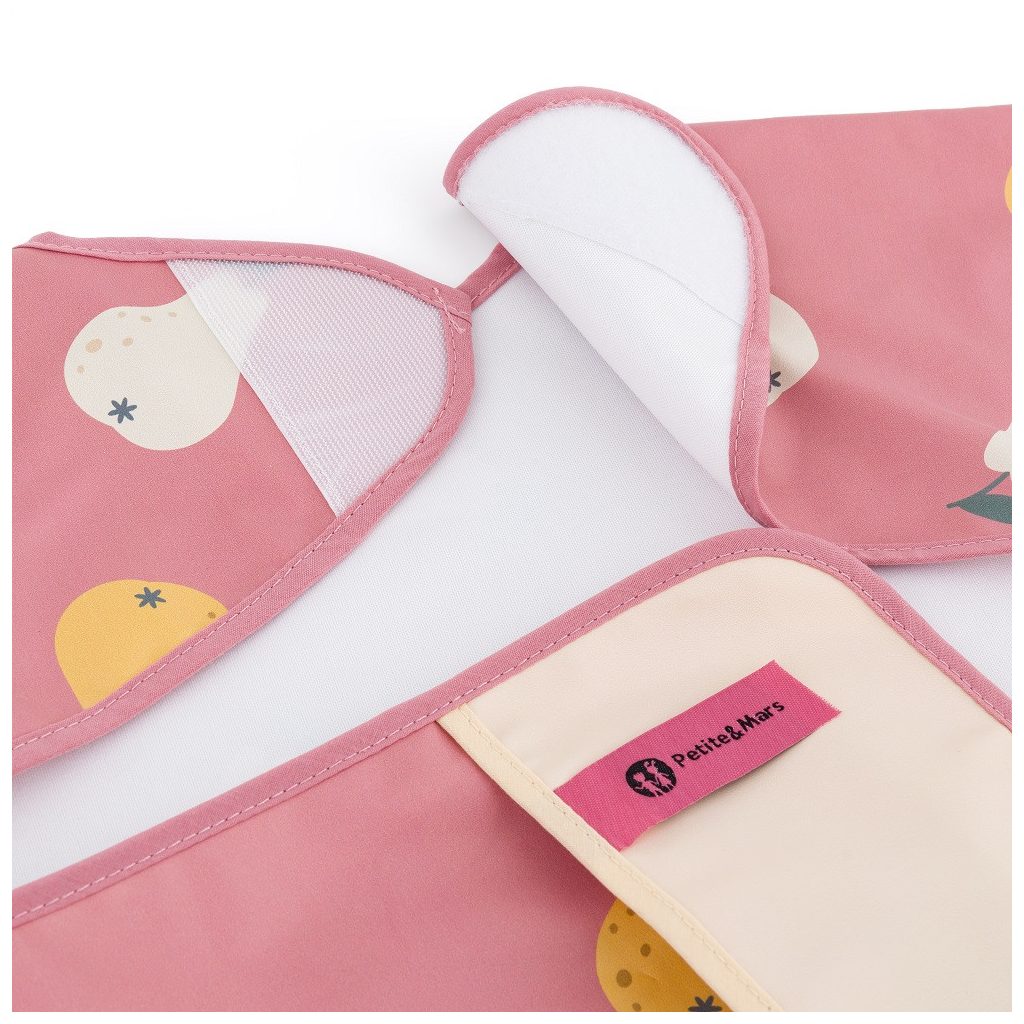 PETITE&MARS Előke hosszú ujjal Ben Pink Pears