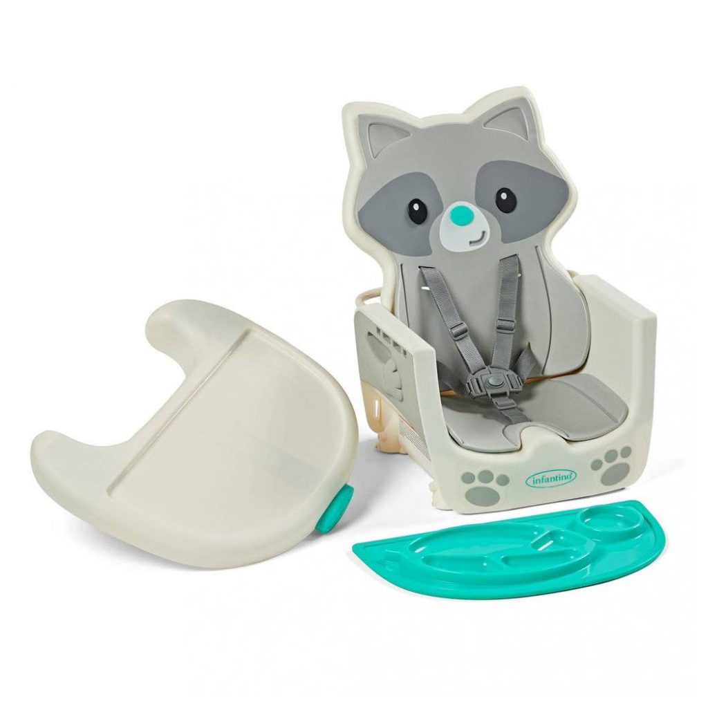 Infantino Grow-With-Me 4 az 1-ben átalakítható etetőszék - mosómedve