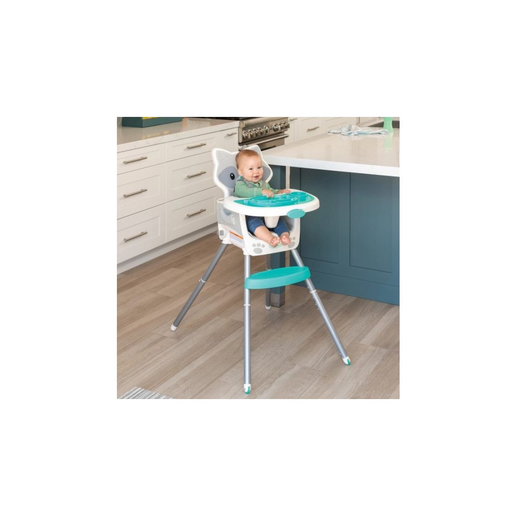 Infantino Grow-With-Me 4 az 1-ben átalakítható etetőszék - mosómedve