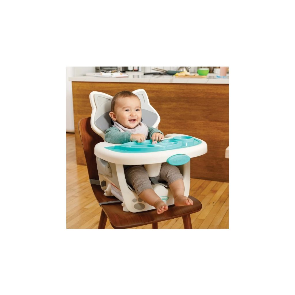 Infantino Grow-With-Me 4 az 1-ben átalakítható etetőszék - mosómedve