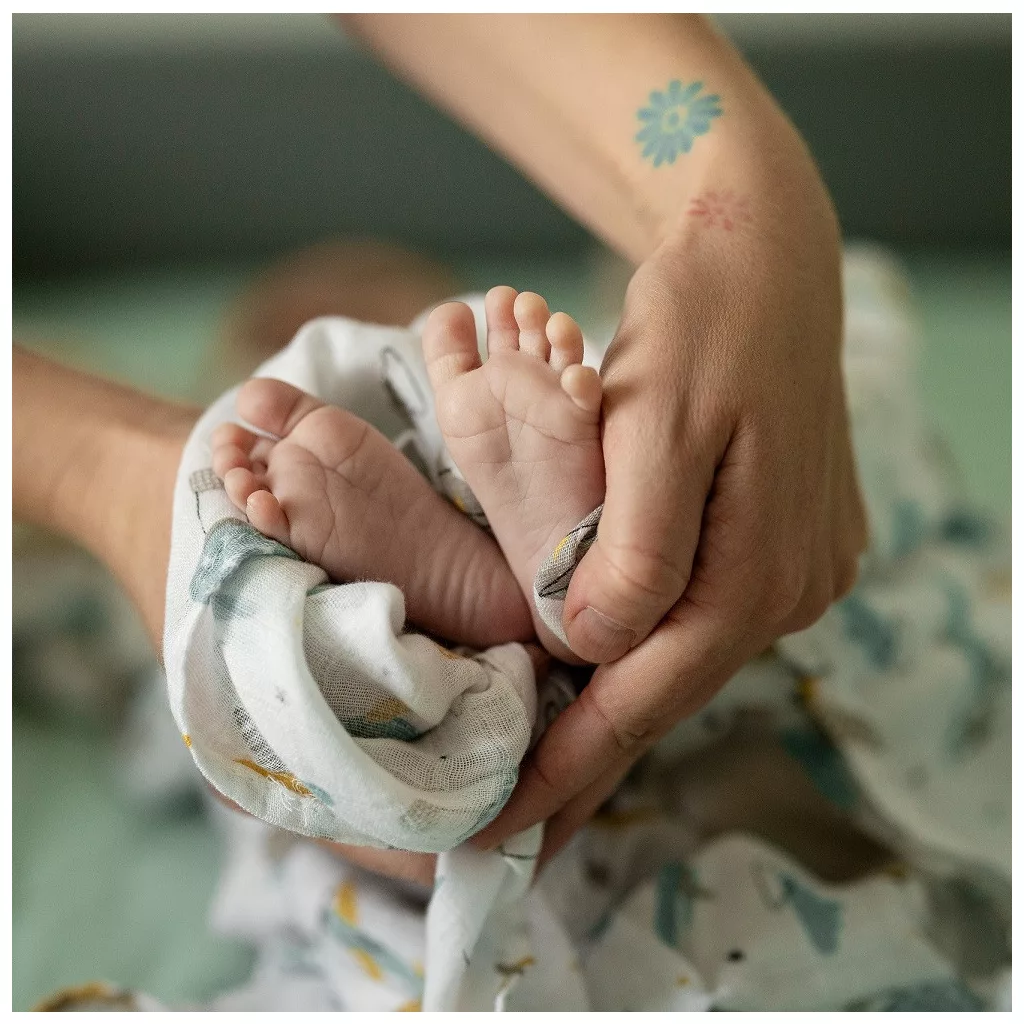 PETITE&MARS Bambusz muszlin 3db-os pelenka szett Moussy Grey Planes, 68 x 68 cm