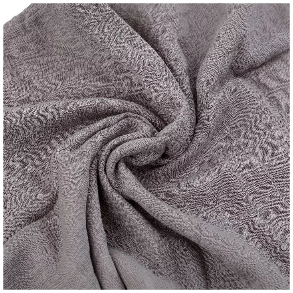 PETITE&MARS Bambusz muszlin 3db-os pelenka szett Moussy Grey Planes, 68 x 68 cm