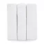 PETITE&MARS Bambusz muszlin 3db-os pelenka szett Moussy Total White, 68 x 68 cm