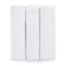 PETITE&MARS Bambusz muszlin 3db-os pelenka szett Moussy Total White, 68 x 68 cm