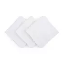 PETITE&MARS Bambusz muszlin 3db-os pelenka szett Moussy Total White, 68 x 68 cm
