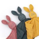 PETITE&MARS Bambusz muszlin szundikendő Hugo Intense Ochre 0hó+