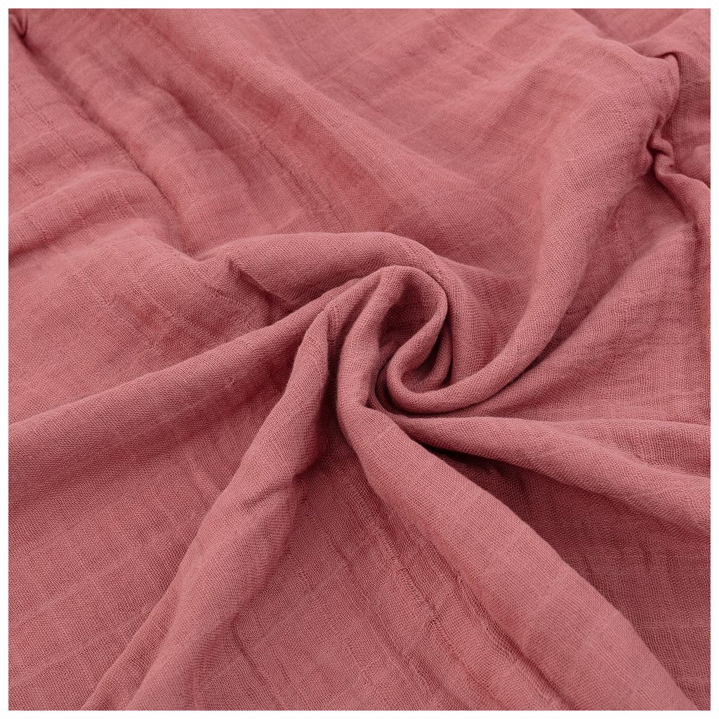 PETITE&MARS Bambusz muszlin 2db-os pelenka szett Misty Rose Rainbow, 120 x 120 cm
