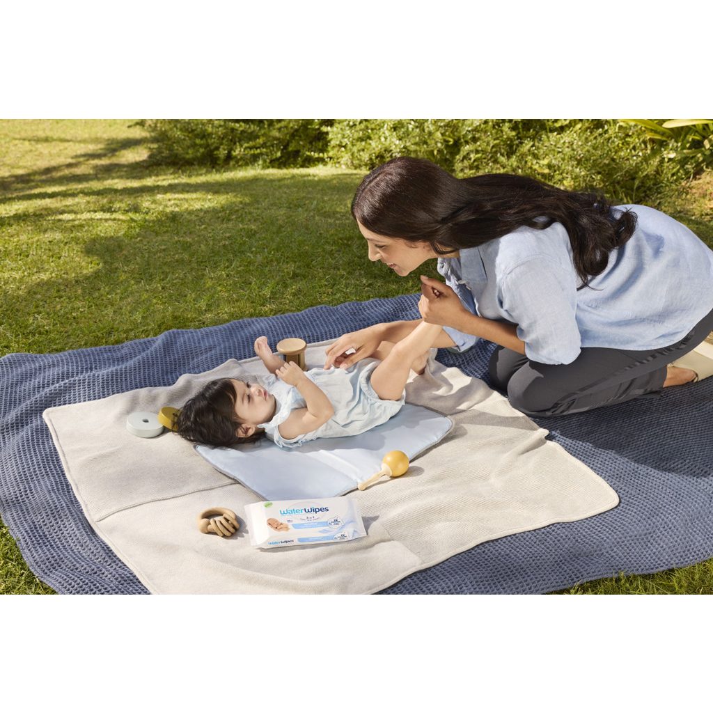 WATERWIPES Nedves törlőkendők Newborn&Baby 3in1 60 db