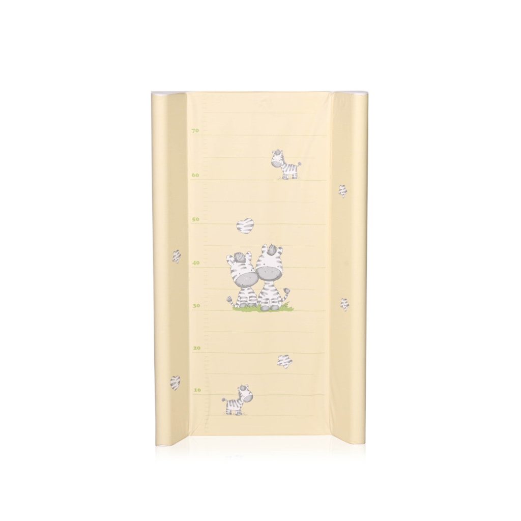 Lorelli pelenkázó lap merev peremes 50x71 - Beige