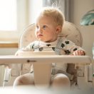 PETITE&MARS Etetőszék huzat és tálca Gusto Beige Dandelions