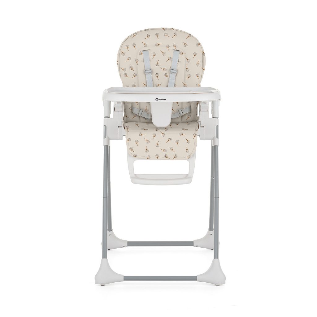 PETITE&MARS Etetőszék huzat és tálca Gusto Beige Dandelions