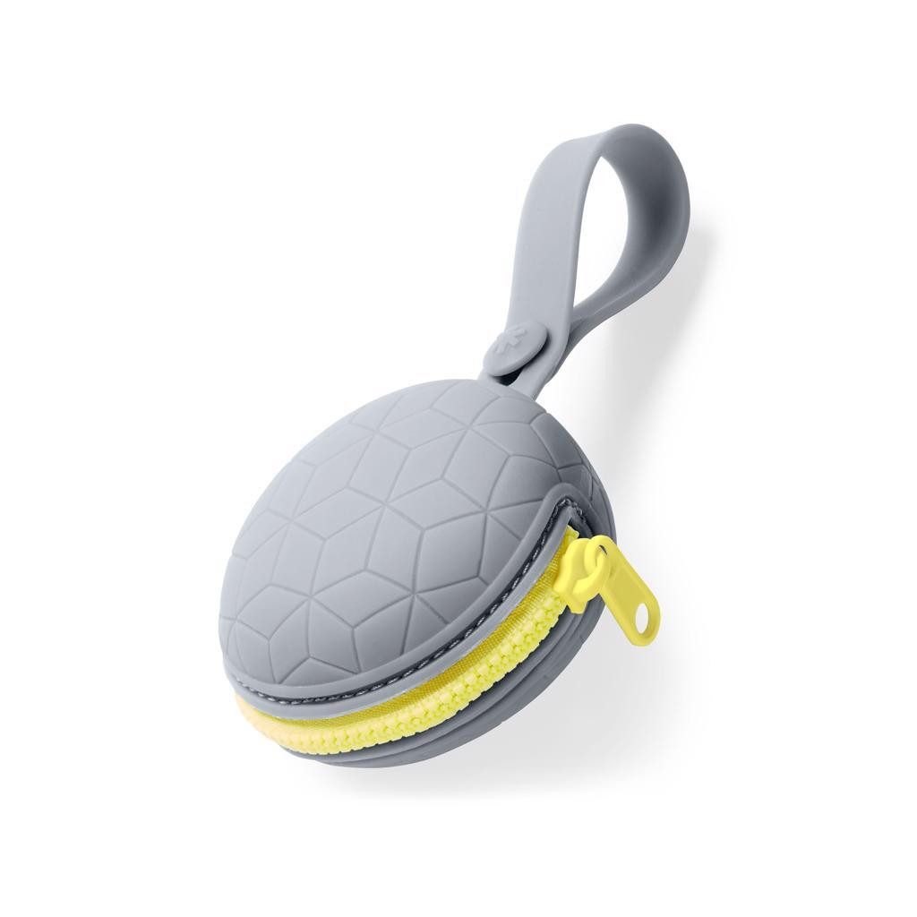 SKIP HOP Cumisüveg tartó szilikon Grab&Go szürke