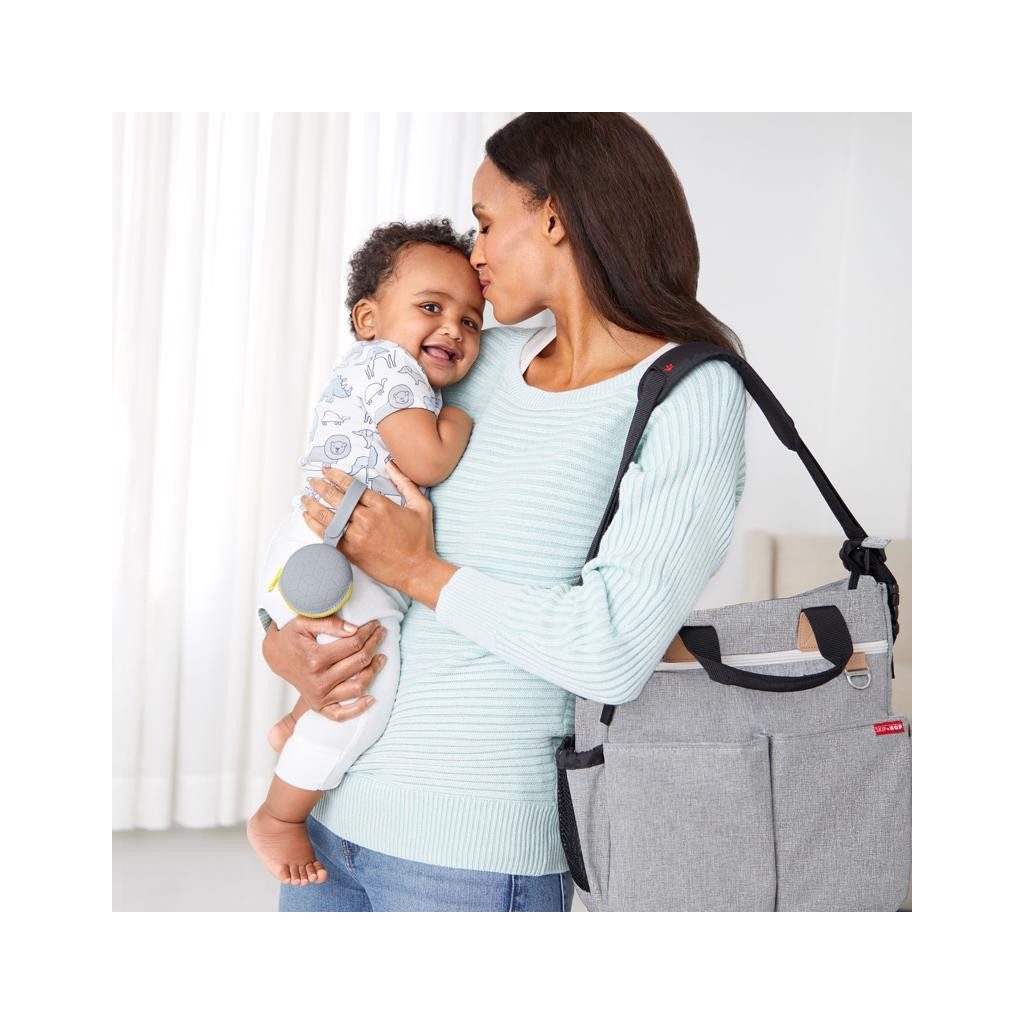 SKIP HOP Cumisüveg tartó szilikon Grab&Go szürke