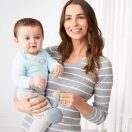 SKIP HOP Cumisüveg tartó szilikon Grab&Go szürke