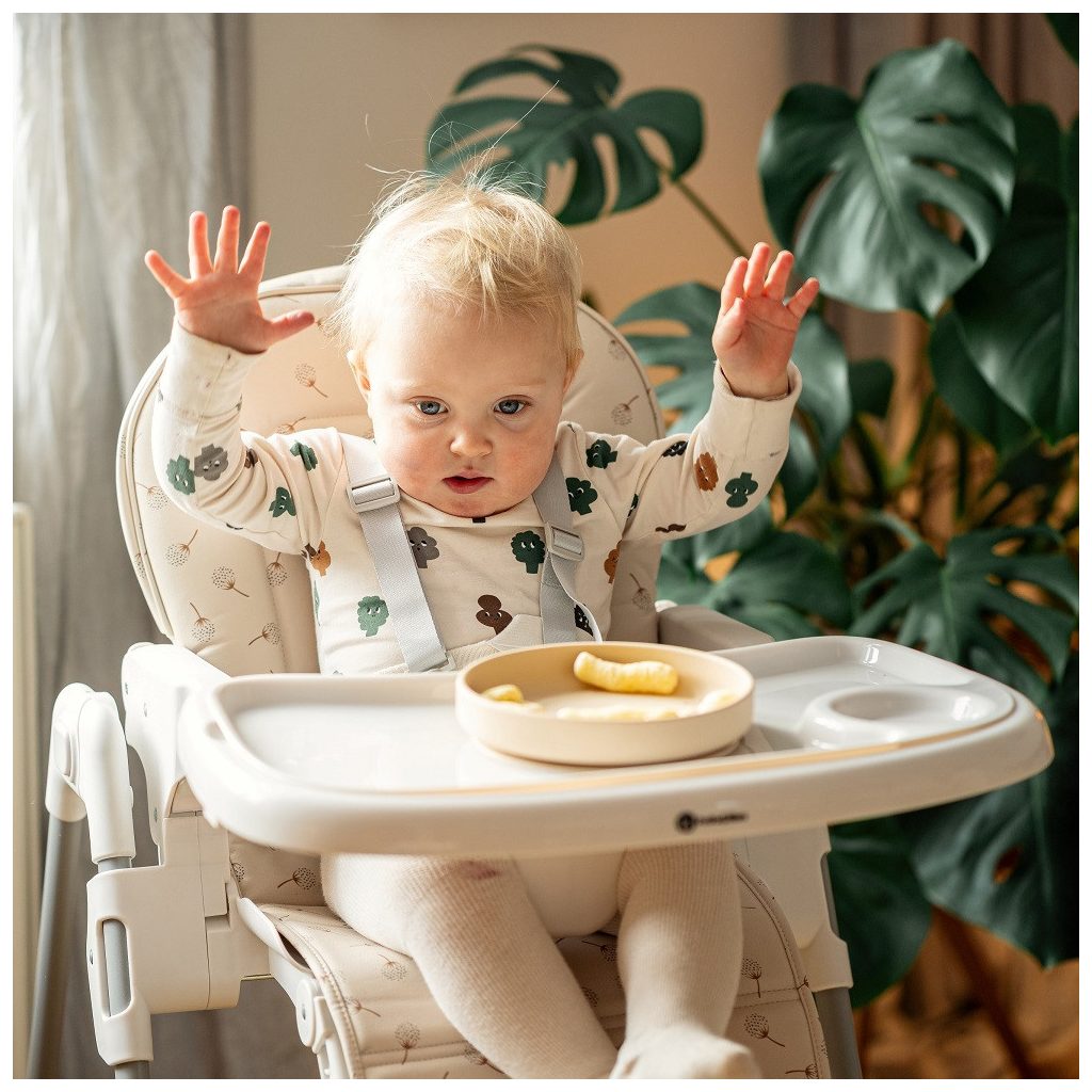 PETITE&MARS Etetőszék huzat és tálca Gusto Sugar Pink