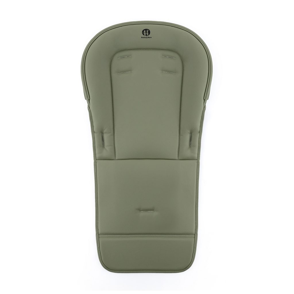 PETITE&MARS Etetőszék huzat és tálca Gusto Mature Olive
