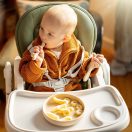 PETITE&MARS Etetőszék huzat és tálca Gusto Mature Olive