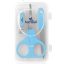 Baby Care manikűr szett tartóban - kék