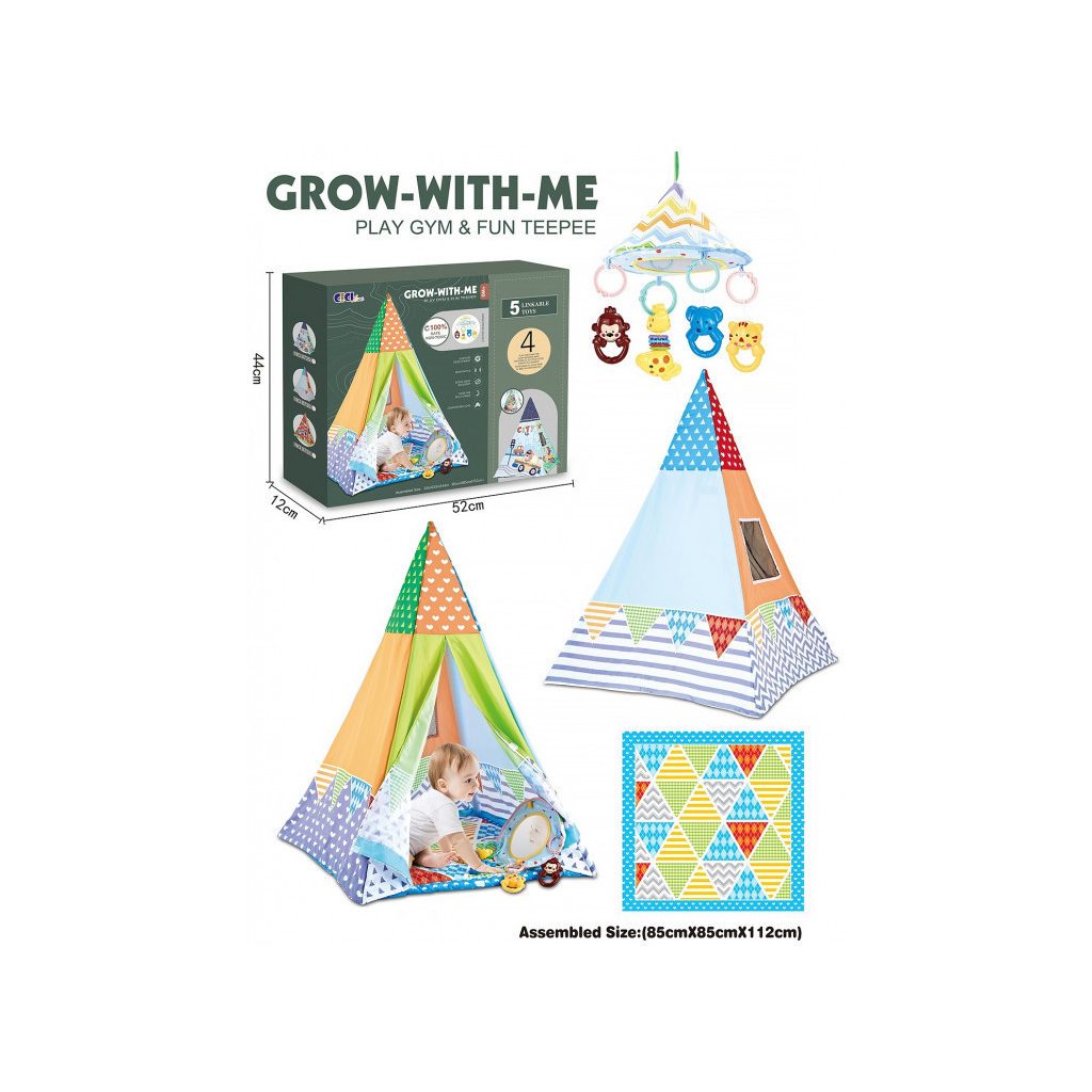 Chipolino 2 in 1 Musical activity playmat/play camp - Party Time