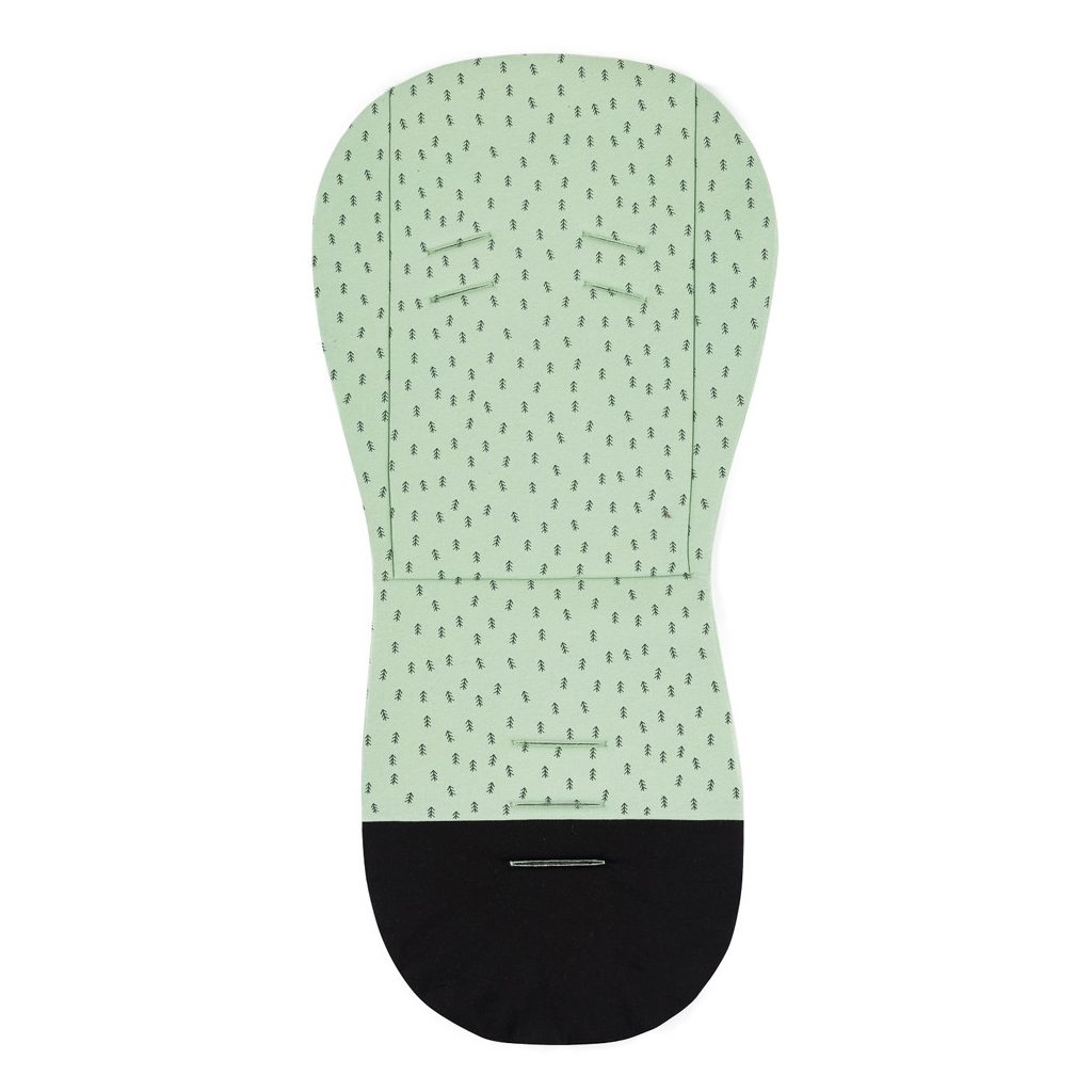 PETITE&MARS Ülésbetét babakocsiba Foamy Green Trees