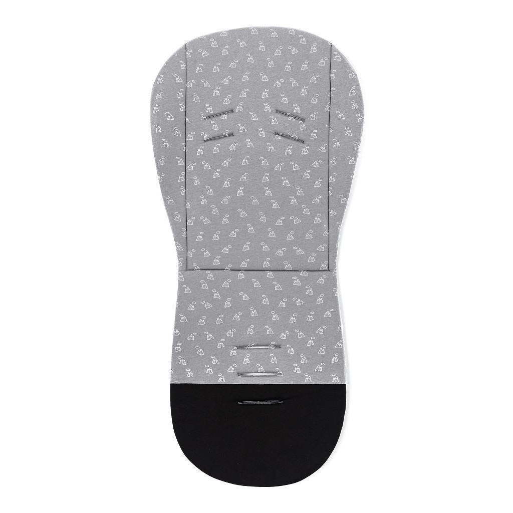 PETITE&MARS Ülésbetét babakocsiba Foamy Grey Hills