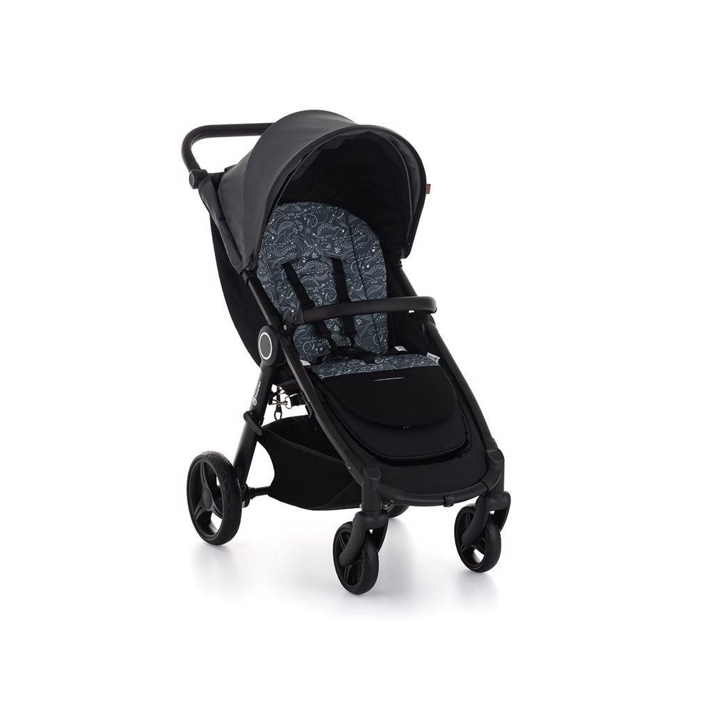 PETITE&MARS ülésbetét babakocsiba Foamy Anthracite Dino
