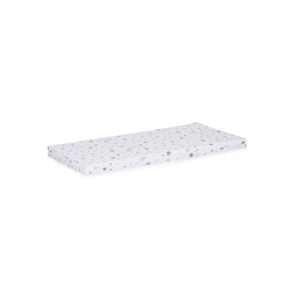Chipolino összehajtható matrac 60x120 - White/Grey Stars