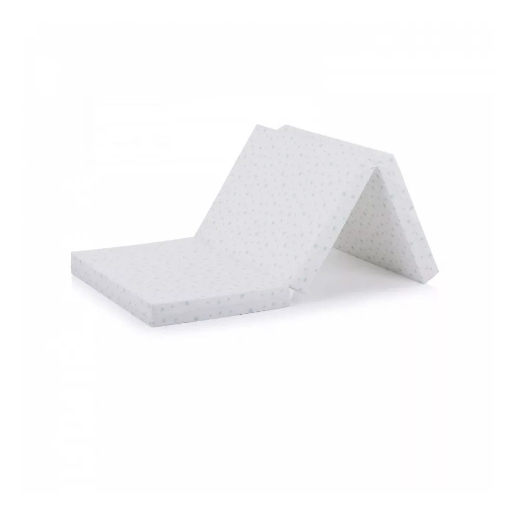 Chipolino összehajtható matrac 60x120 - White/Grey Stars