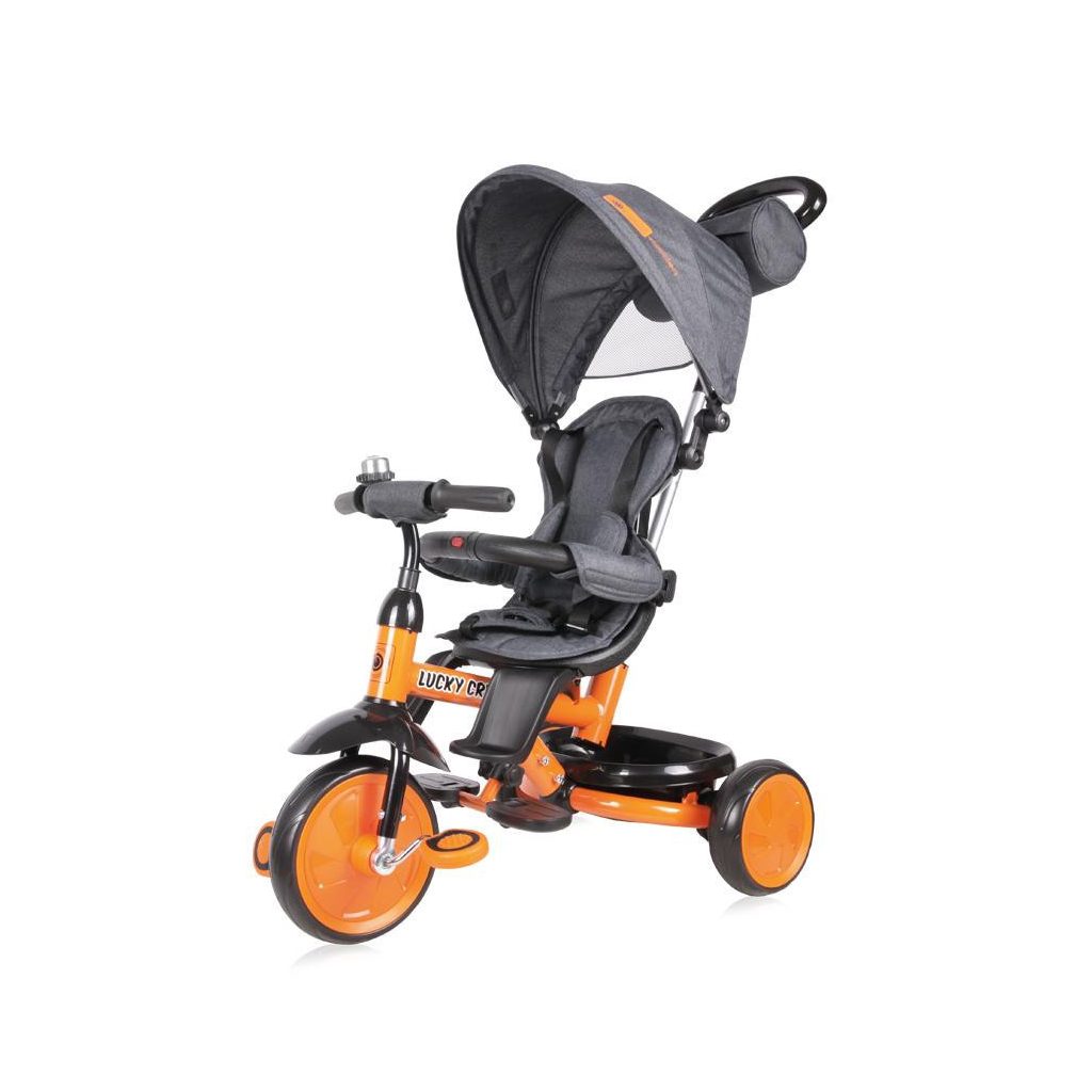 Lorelli Lucky Crew tricikli - Black&Orange
