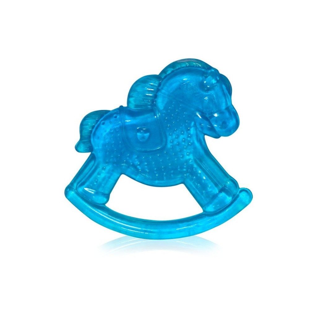 Baby Care Hűthető rágóka hintaló - kék