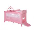 Lorelli Noemi 2 Plus multifunkciós utazóágy - Rose Velvet Unicorn
