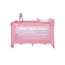 Lorelli Noemi 2 Plus multifunkciós utazóágy - Rose Velvet Unicorn