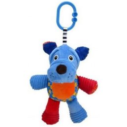 Lorelli Toys plüss zenélőjáték - Kék Kutya
