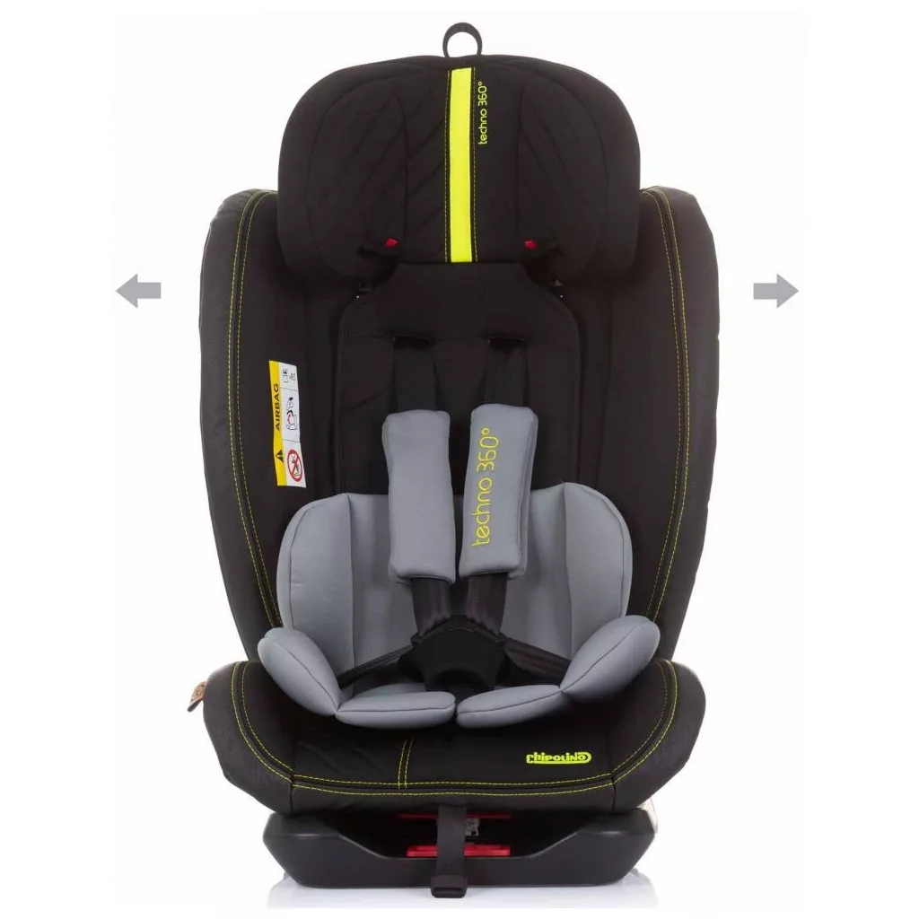 Chipolino Techno 360° isofix autósülés 0-36kg - Glacier
