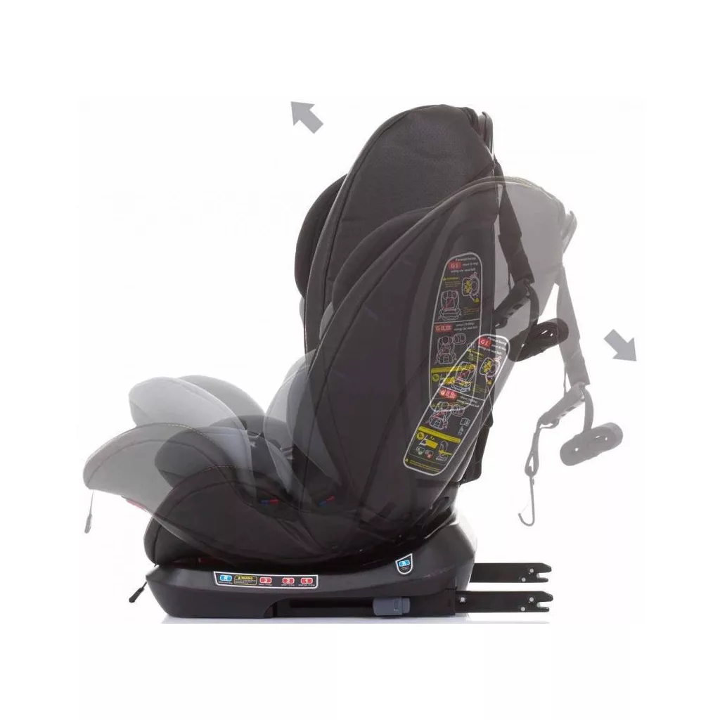 Chipolino Techno 360° isofix autósülés 0-36kg - Glacier